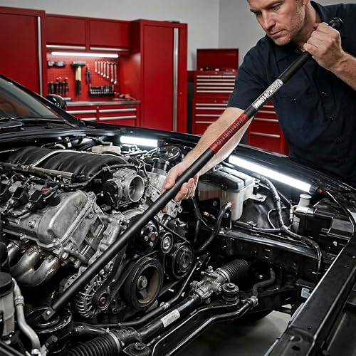1/2" Drive Impact Extension Bar, 36 Inch Length Socket Extension, CR-V Steel, Narrow and Deep Areas in Automobile Maintenance, Mechanical Assembly or Industrial Operations - size: 1/2" 36-Inch