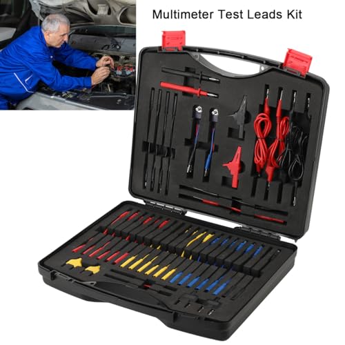 92PCS Automotive Circuit Test Leads Kit Electrical Breakout Leads Automotive Kit Multi Function Auto Diagnostic Tools Multimeter Test Leads Kit