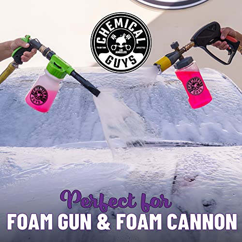 Chemical Guys CWS215 Sticky Snowball Ultra Snow Foam Car Wash Soap (Works with Foam Cannons, Foam Guns or Bucket Washes) for Cars, Trucks, Motorcycles, RVs & More 128 fl oz (1 Gallon) Cherry Scent - size: 128 Fl Oz (Pack of 1)