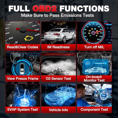 LAUNCH CRP129E Plus V3.0 2026 OBD2 Scanner Diagnostic Tool, Full System Car Code Reader, 12 Reset Service TPMS/Oil/SAS/EPB/BMS/DPF Reset,FCA AutoAuth, Added CANFD&DOIP, Free Update