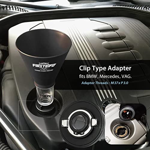 FIRSTINFO Engine Oil Funnel for Volkswagen Vehicles | Spill-Free Hands-Free, Easy Oil Change Tool, F3553VW
