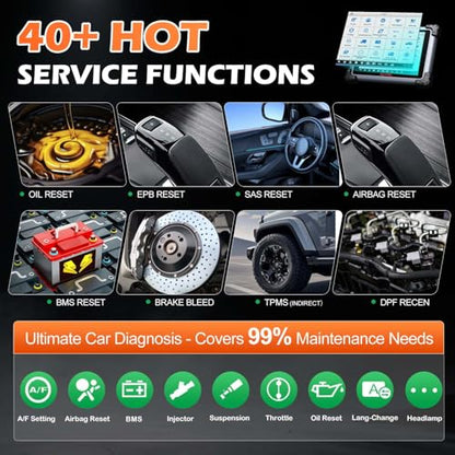 Autel MaxiSys Elite II Pro 2026 Diagnostic Scanner, J2534 ECU Programming Tool (As Ultra/MS908S PRO II), CAN FD & DoIP, Bidirectional Control, 150+ Car Brands, 40+ Services, 2-Year Free Updates