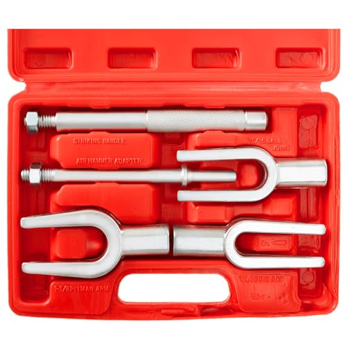 Ball Joint Separator 5pcs Pickle Fork Tool Heavy Duty Tie Rod Removal Tool for Car Van Light Truck Pickle Fork