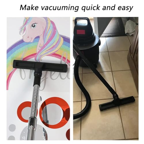 GIB Hardwood Floor Brush 32mm 1 1/4 inch 360 Degrees Swivel Head 12in Wide Multi Surface Vacuum Attachment - size: 1 PCS