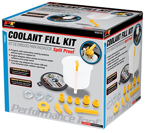 Performance Tool W89740 Spill Proof Coolant Funnel Kit