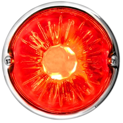 GG Grand General 92437 Stainless Steel Red Watermelon Glass Lens Kit for #1157, Bulb not Included - color: Red, style: 1157 Bulb Base