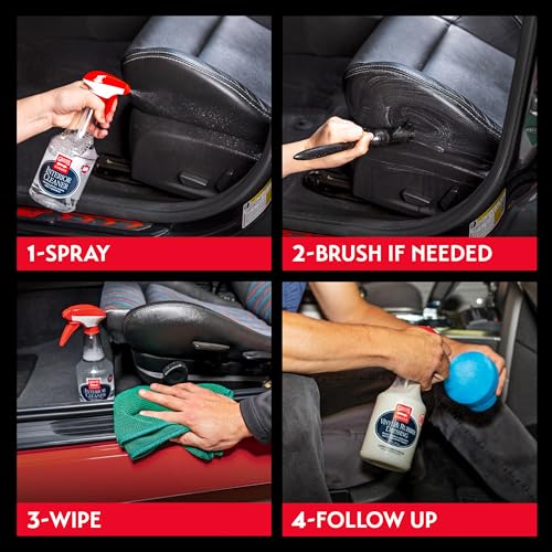 Griot's Garage Interior Cleaner Spray for Car Seats, Carpet, Upholstery Fabric, Floor Mat, Vinyl, Dashboard, Ideal for Truck, SUV, RV, Boat, and More, 11105, 1 Gallon (128 Fl Oz) - size: 128 Fl Oz (Pack of 1)