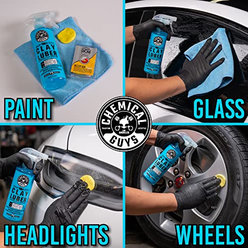 Chemical Guys Clay Luber Synthetic Lubricant for Clay Bar, 16 fl oz | For clay bar, clay block, and wash mitt use on cars, trucks, SUVs, synthetic slick spray for clay decontamination - style: 16 Fl Oz (Pack of 1)