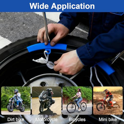 Manual Tire Bead Breaker with 14.5” Steel Tire Spoons Tool Set for Tire Changing Tool Tire Changer Kit - style: Tire Bead Breaker+Tire Spoons