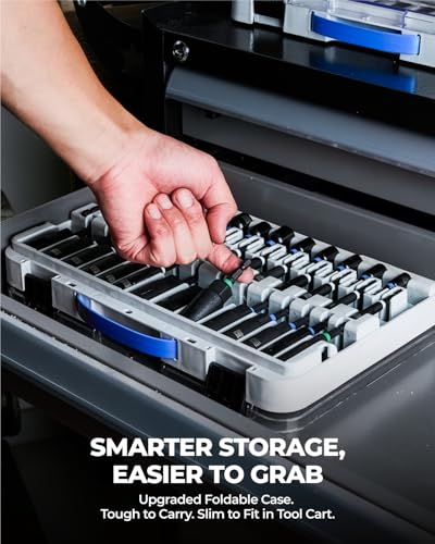 toolant Magnetic Nut Driver Set, 38-Piece | Strengthened magnetic retention, easier screw pickup, impact-driver use, repeated-use fastening, multi-size set - size: 38 Piece