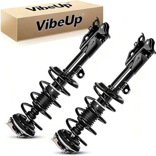 VibeUp Front Struts Assembly Kit Fits for Civic 2013 2014 2015, Complete Strut Assembly 272925 272926 Struts with Coil Spring Assemblies Set of 2 4SAA739 - size: Front, style: for Honda Civic 13-15