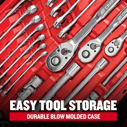 CRAFTSMAN Mechanics Tool Set, SAE/Metric, 189-Piece (CMMT12034) - style: 189 Piece Set