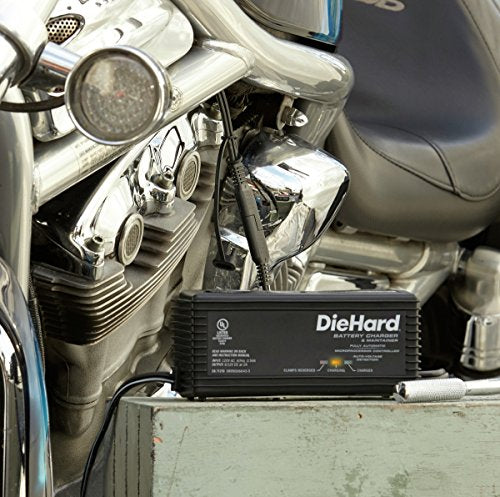 DieHard 71219 6/12V Shelf Smart Battery Charger and 2A Maintainer - size: 2 Amp