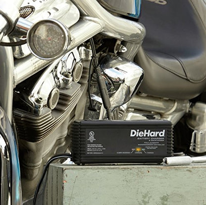 DieHard 71219 6/12V Shelf Smart Battery Charger and 2A Maintainer - size: 2 Amp