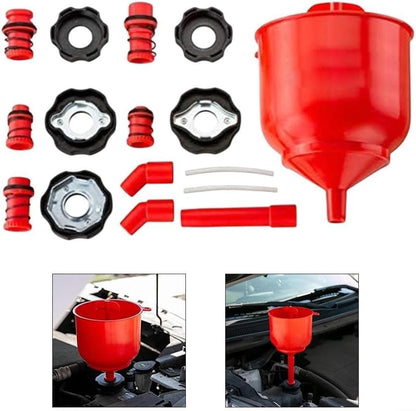 Spill Proof Coolant Filling Kit - Antifreeze Funnel & Refill Tool for Easy Coolant Repair and Maintenance, Essential for Mechanics and DIY Enthusiasts