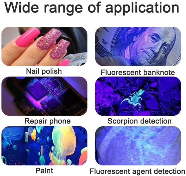 USB 3W LED UV Ultraviolet Phone Glue Curing Lamp,UV Led Nail Lamp for Gel Nails,Portable Clamp Flexible Desk Lamps for Mobile Repair,Plug and Play Pink - color: Pink