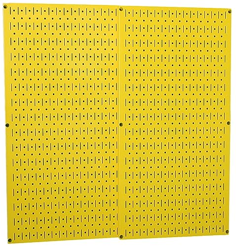 Yellow Metal Pegboard by Wall Control - 2 Pack - color: Yellow
