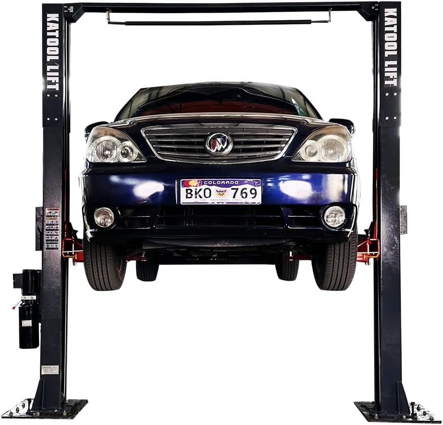 Motool 4.0HP 12000lbs Single Point Lock 2 Post Lift 220V AM120SD Car Lift Auto Lift Two Post Car Lift(AM120SD)