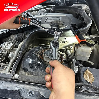 BILITOOLS Suspension Tool, Spring Compressor Tool with Strut Nut Tool Kit