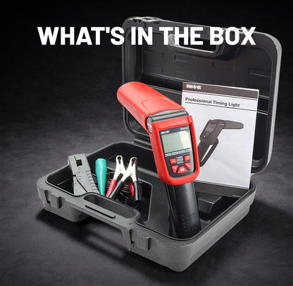 Innova 5568 Pro Digital Timing Light Tool with Digital Advance, LED Display, Ignition Timing for 2 and 4 Cycle Engines, Automotive Diagnostic Tool for Cars and Trucks