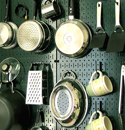 Green Metal Pegboard by Wall Control - 2 Pack - color: Green