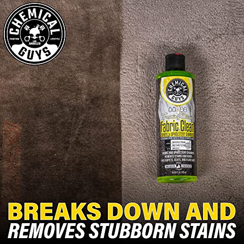 Chemical Guys CWS203 Foaming Citrus Fabric Clean Carpet & Upholstery Cleaner (Car Carpets, Seats & Floor Mats), Safe for Cars, Home, Office, & More, 128 fl oz (1 Gallon), Citrus Scent - size: 128 Fl Oz (Pack of 1)