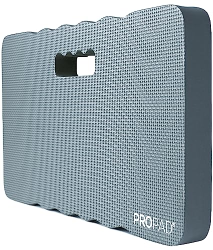 Thick Kneeling Pad, Garden Kneeler for Gardening, Bath Kneeler for Baby Bath, Kneeling Mat for Exercise & Yoga, Knee Pad for Work, Floor Foam Pad, Extra Large (XL) 18 x 11 x 1.5 Inches, Gray - color: Gray