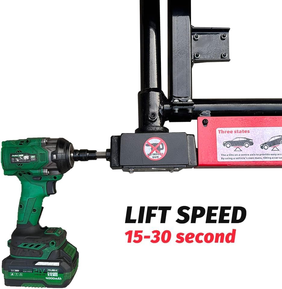 KT-M7700 6600Lbs Vehicle Lift Portable Mini Scissor Car Lift Jack Fit for Promoting Rapidly The Whole Car