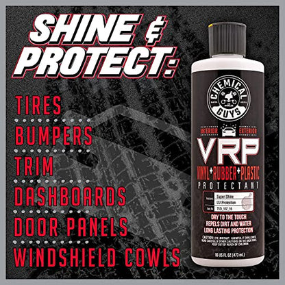 Chemical Guys Complete Wheel, Rim and Tire Care Kit, Foaming Cleaner, Tire Dressing, Wheel Sealant, Detailing Brushes, Microfiber Towels for Cars, Trucks and SUVs, 10-Piece Set
