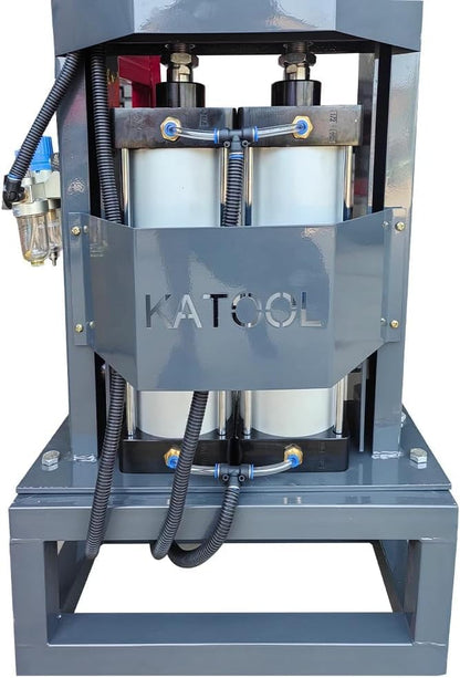 KATOOL Strut Spring Compressor Auto Tools Equipment Compress Pneumatic Spring Remover Tool for Sedans, SUVs, Trucks 2 Operation Modes, Stable Locking and Safety Chain, SC-3T