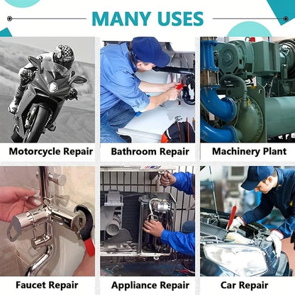 5-Piece Coilover Wrench Set, C Spanner for Shock Adjustment | Suspension service, precise collar adjustment, five sizes, ergonomic grip, workshop & DIY use