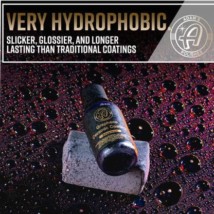 Adam's Polishes Advanced Graphene Ceramic Coating - 10H Graphene Coating for Auto Detailing, 9+ Years of Car Protection & Patented UV Technology - size: 2.03 Fl Oz (Pack of 1)