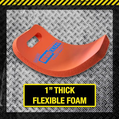 Foam Kneeling Mat, 8" x 16", 1" Thick High-Visibility Pad | Heavy-duty anti-fatigue foam, High-visibility orange, Safety, Aircraft maintenance, Construction, Garden & garage use