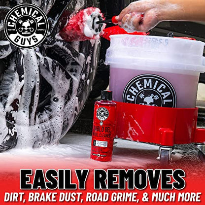 Chemical Guys Complete Wheel, Rim and Tire Care Kit, Foaming Cleaner, Tire Dressing, Wheel Sealant, Detailing Brushes, Microfiber Towels for Cars, Trucks and SUVs, 10-Piece Set