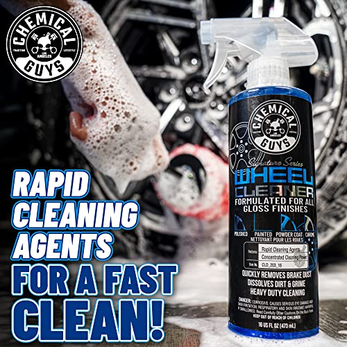 Chemical Guys CLD_203 Signature Series Wheel Cleaner, Formated For All Gloss Finishes, Safe for Cars, Trucks, SUVs, Motorcycles, RVs & More 128 fl oz (1 Gallon) - size: 128 Fl Oz (Pack of 1)