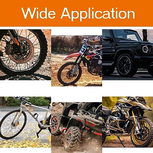 14.5" Tire Spoon Dirt Bike Tire Changing Spoons Tool Lever Steel Spoons Kit for Motorcycle ATV Lawn Mower (3 Tire Spoons+ 2 Rim Protectors)
