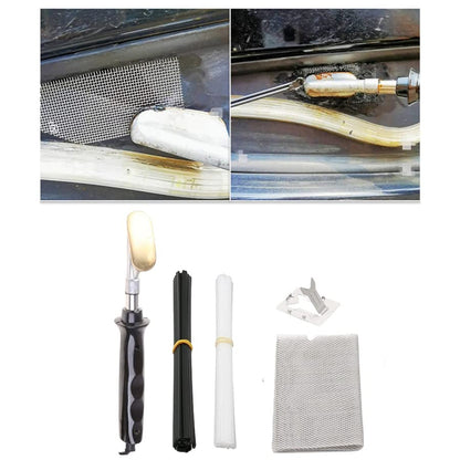110V Welding Iron Car Plastic Fender Bumper Repair Kit Hot Stapler Welder Tool