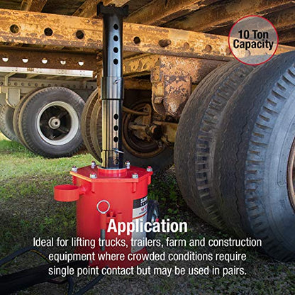SUNEX TOOLS 6710 10-Ton, Portable, Air Lift Jack