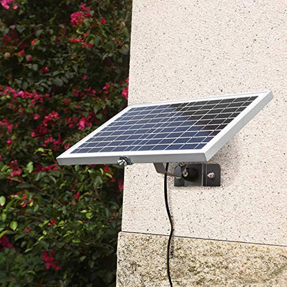 SUNER POWER 10W 12V Solar Battery Charger Maintainer, Built-in Smart MPPT Charge Controller, Adjustable Mount Bracket, Waterproof 10 Watt Solar Panel Kits for Car Automotive Boat Marine RV Trailer - size: BC-10W-P