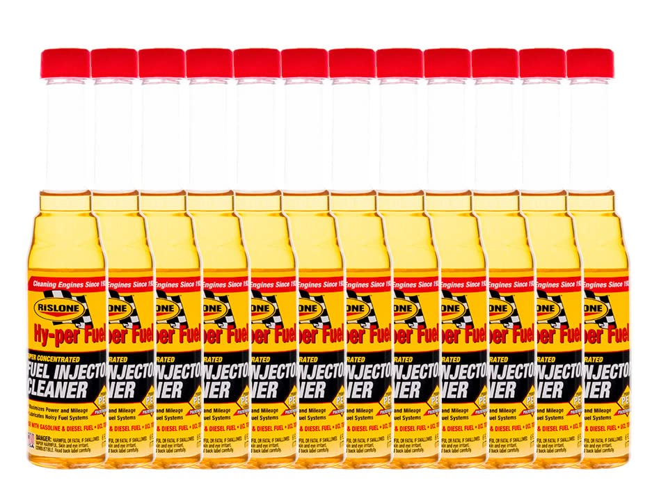 Rislone Hy-per Fuel Fuel Injector Cleaner Concentrate (Pack of 12),4701-12PK - style: 12 Pack