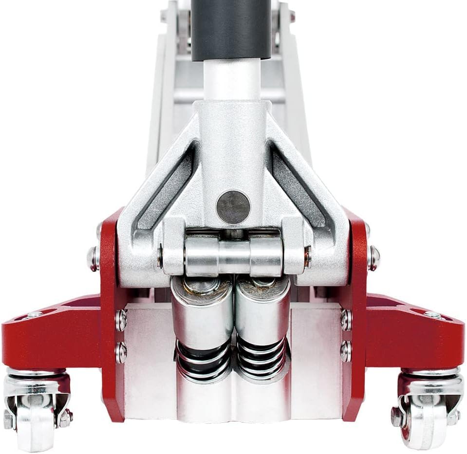 AFF 2 Ton Wrecker Service Jack, Lightweight Anodized Aluminum Frame, Double Pumper Technology, 208 - size: 2 Ton Capacity