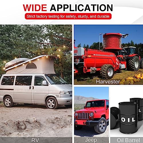TOPWAY 12V DC Gasoline Fuel Pump 10GPM Self-priming Oil Transfer Pump With Handle, Overheat Protection, Explosion-Proof, Built-in Bypass, for Gasoline Fuel Diesel Kerosene Removal,Red - style: 12V 10GPM