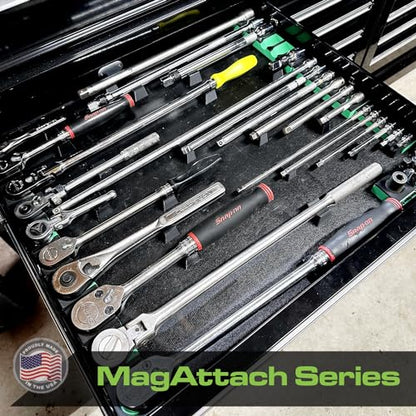 MagAttach Ratchet Organizer Kit (1/4", Blue/Black) - color: Blue/Black, size: 1/4"