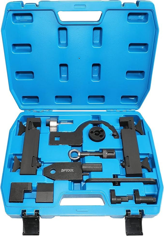 Camshaft Alignment Timing Tool Kit For Land Rover Jaguar Discovry 4 Rang Rover Sport V8 5.0L V6 3.0L Engine Timing Tool Set with Fuel Pump / Injector Tool Replace 303-1482 303-1445 303-1448 303-1452 - size: Timing Kit