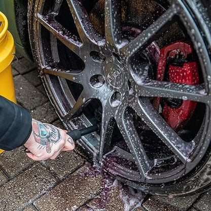 Meguiar's X1901EU Supreme Microfibre Wheel Brush, Large, Completely Safe Wheel Cleaning - size: Large