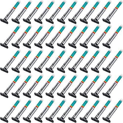 BBTO 50 Packs Tyre Tread Depth Gauge Color Coded Tire Depth Gauge Tool Tire Tread Accurate Measurement Tools, Green