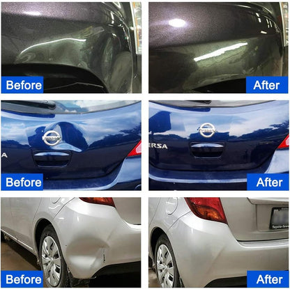 Car Dent Puller - Auto Body Dent Repair Tool, Dent Repair kit with Slide Hammer T bar Dent Puller for Car Body Hail Dent Removal Dent Remover Automobile Body Repair