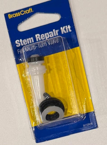 Two Pack - Repair Kit to replace BrassCraft BCSR01 Multi Turn Valve Stem Repair Kit