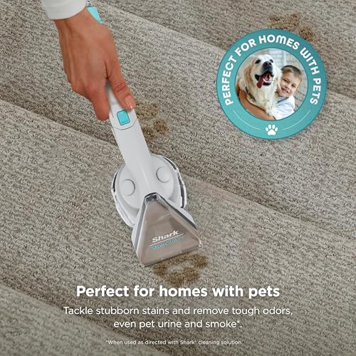 Shark StainStriker | Portable Carpet, Upholstery & Area Rug Cleaner | 3 Tools | Powerful Stain & Odor Remover | Deep Clean & OXY Solutions | White | PX201 - style: StainStriker + 3 Tools