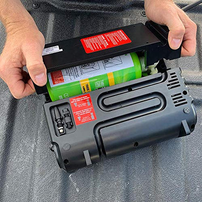 Slime 10189 Sealant Replacement Cartridge Only for The Truck Flat Tire Repair Kit, 22oz - style: Truck Refill